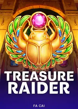 ปกเกมสล็อตล่าขุมทรัพย์ Treasure Raiders หน้าจอหลัก