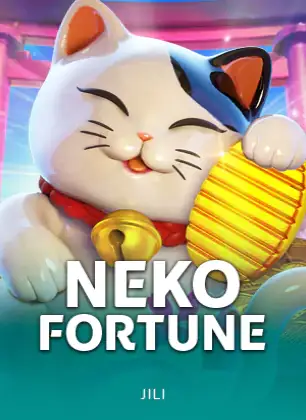 ภาพปกเกมสล็อตแมวนำโชค Neko Fortune ตัวหนังสือชัดเจน