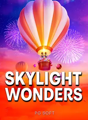 ปกเกมสล็อต Skylight Wonders แสดงป้ายชื่อเกมอย่างชัดเจน