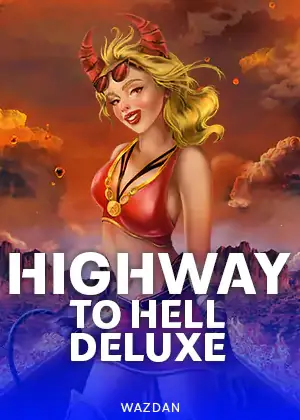หน้าปกเกมสล็อต Highway to Hell Deluxe ข้อความคมชัด